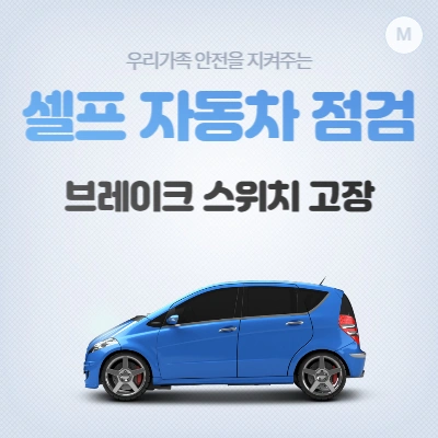  자동차 셀프 정비 - 브레이크 스위치 고장 증상과 해결방법