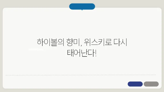 색다른 하이볼 레시피