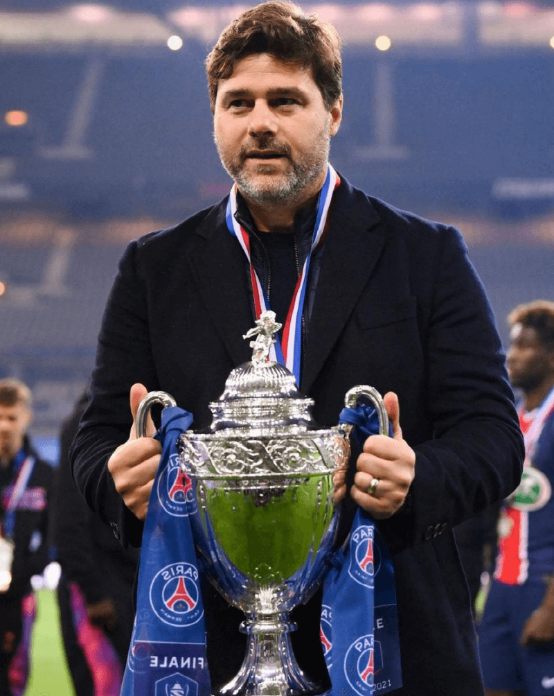 파리 생제르맹 감독시절의 마우리시노 포체티노 감독(출처: 포체티노 인스타그램)