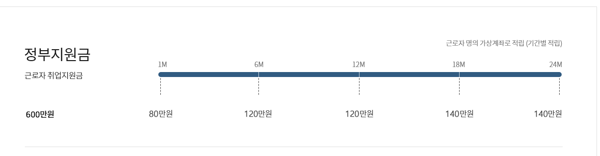 청년내일채움공제 정부지원금