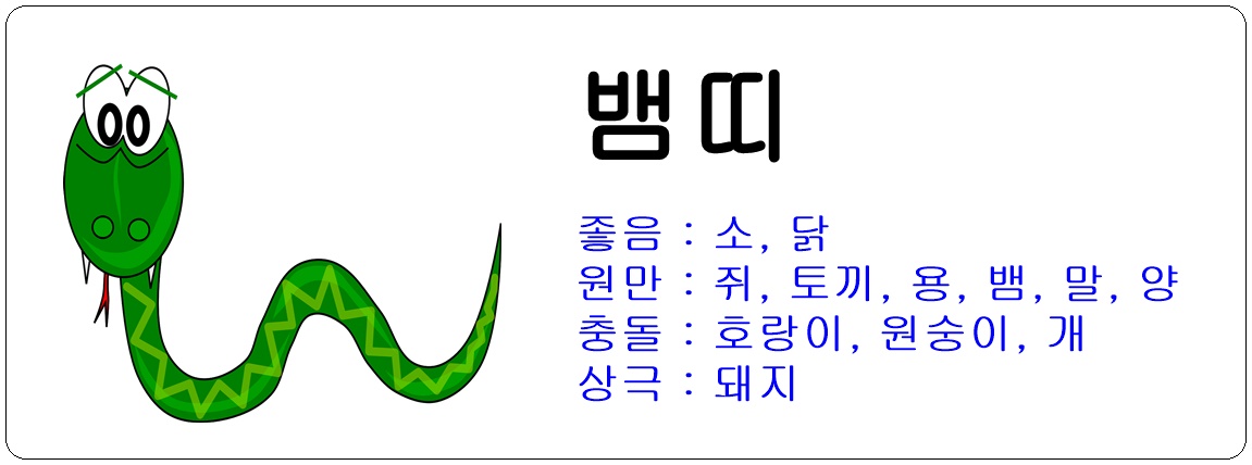 재미로 보는 띠별 궁합보기 은근히 잘 맞는다. 재미로 보는 띠별 궁합보기 은근히 잘 맞는다.