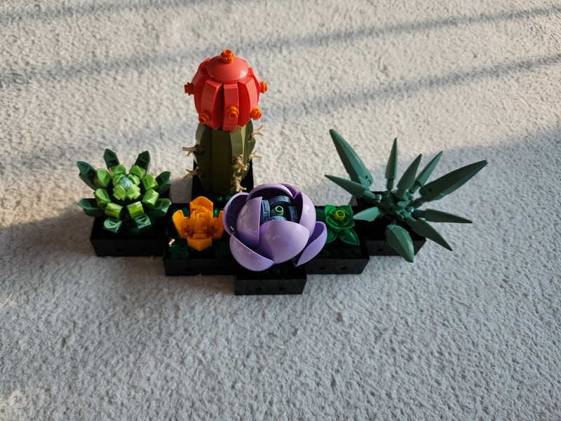 레고 다육식물 만들기