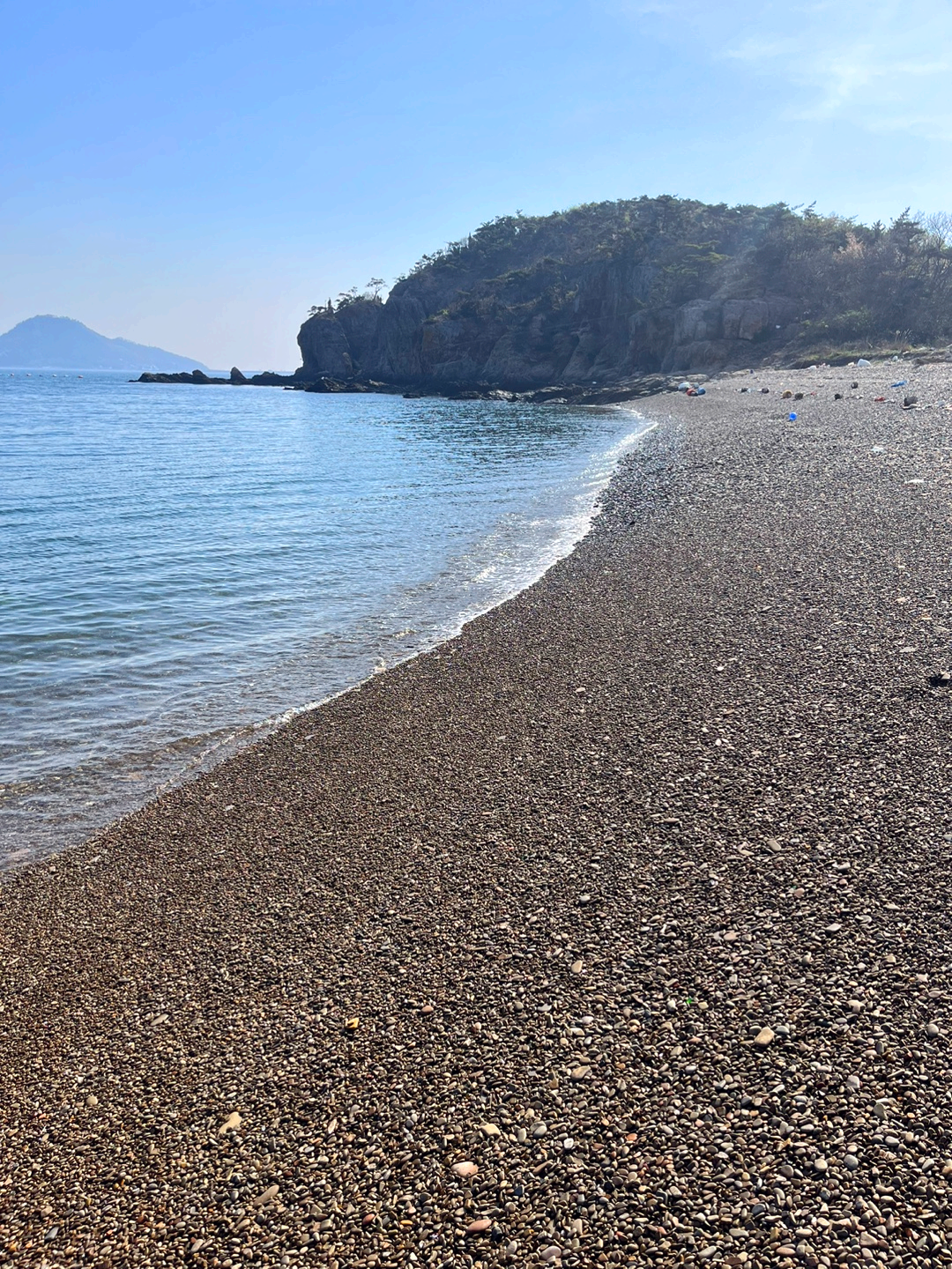 신시도해수욕장 몽돌해변