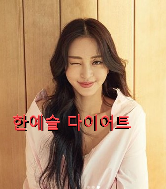  한예슬 다이어트 '이것'만하면돼