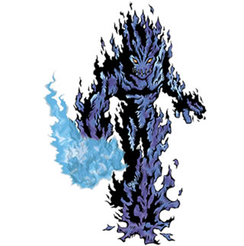  [디지몬도감] 블루자 라몬 ブルーメラモン BLUEMERAMON BLUEMERAMON