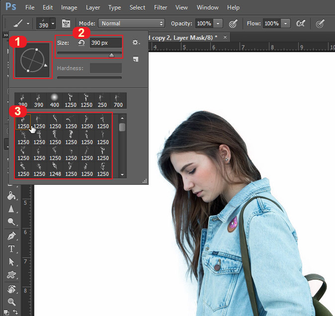 포토샵 연기효과
