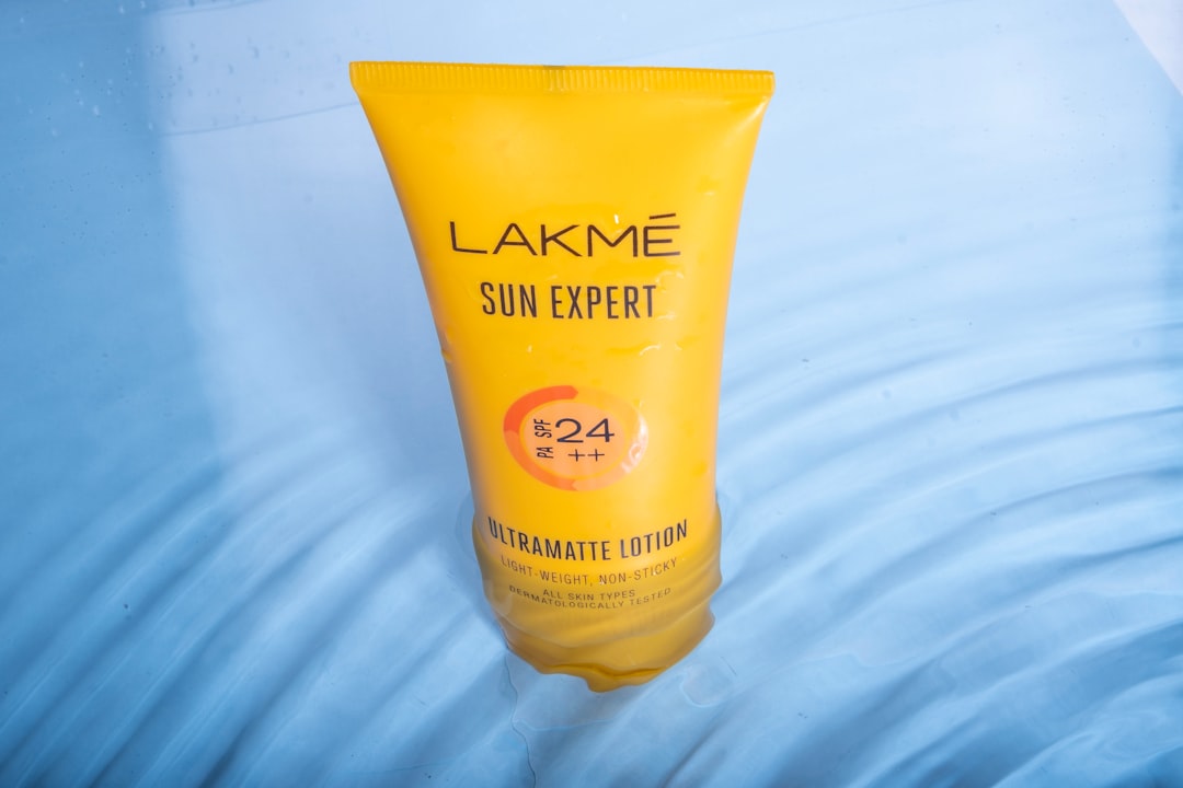 Sunscreen.