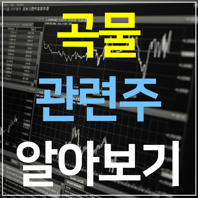  곡물 관련주 16종목 완벽정리