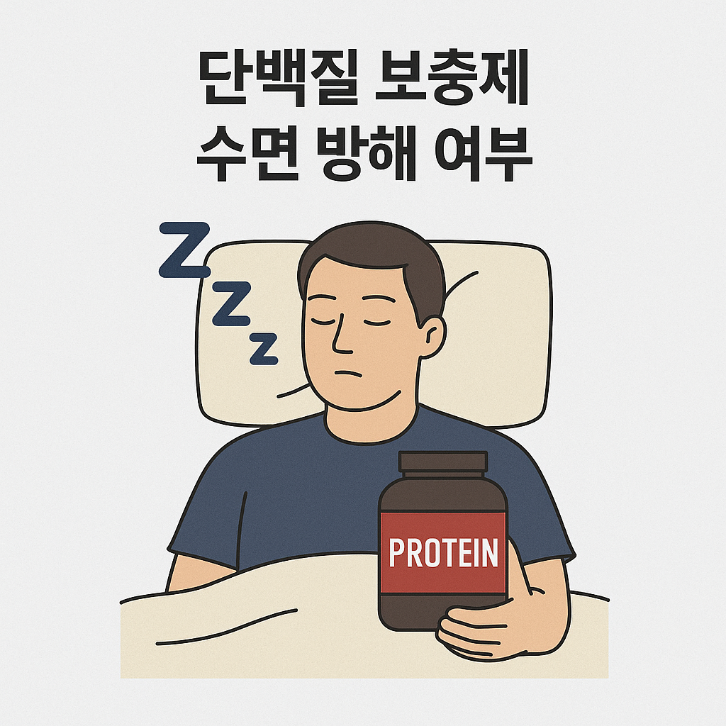 단백질 보충제가 밤잠을 뺏는다? 운동러들이 몰랐던 충격적인 진실