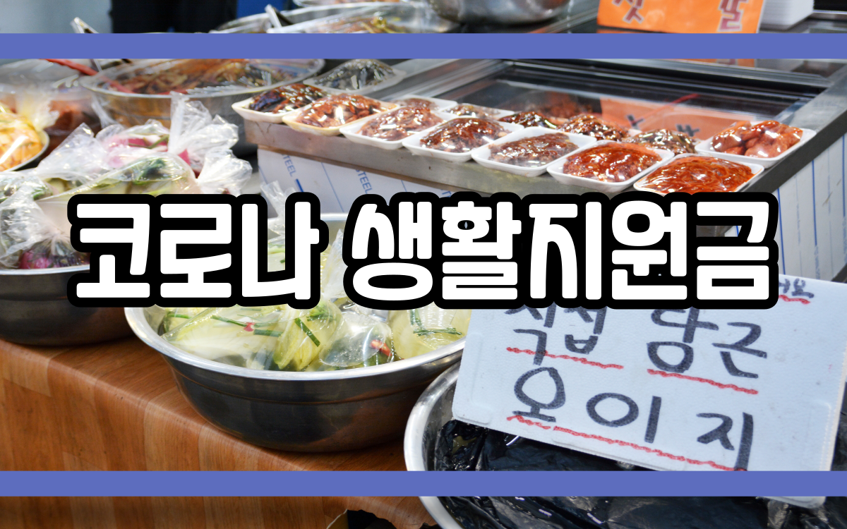  코로나 생활지원금