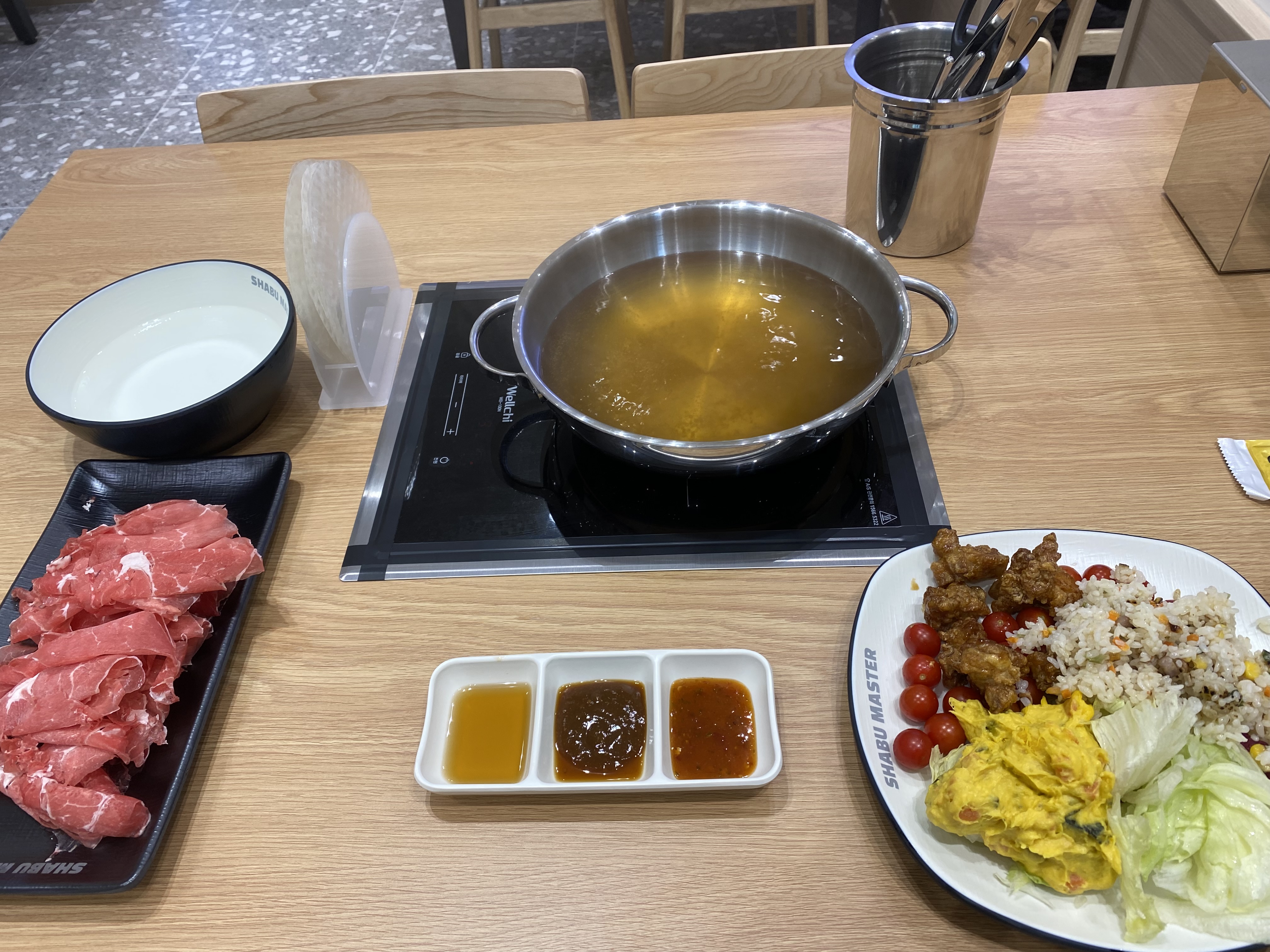 샤부마스터 상차림