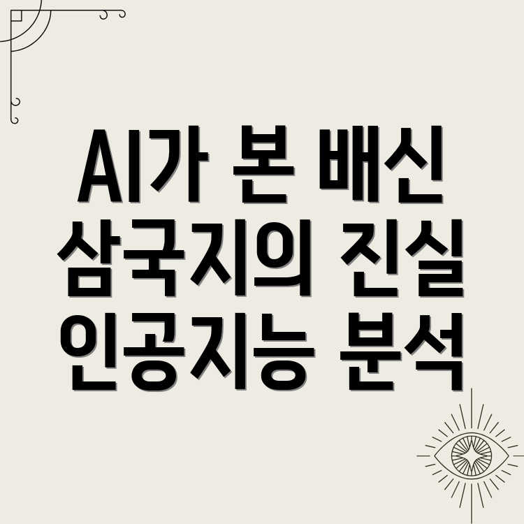 삼국지 배신