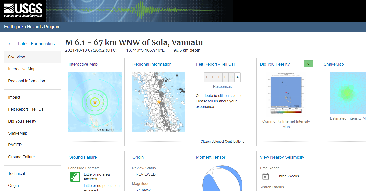 뉴질랜드-바누아투-지역-지진발생정보-미국지질조사국-USGS-지진발생-상세정보
