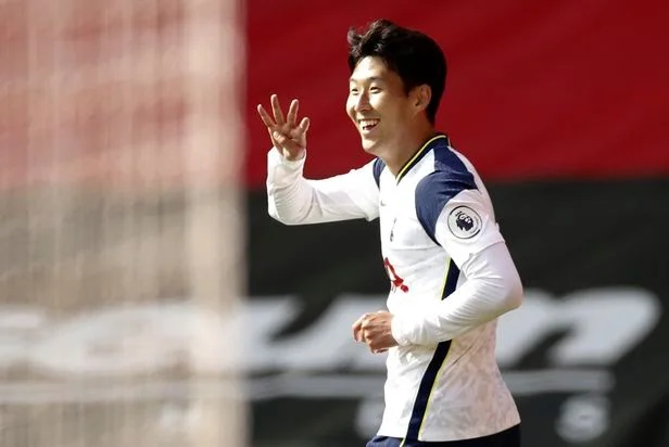 손흥민의 폭풍같은 4골슛... 유럽서 첫 대기록