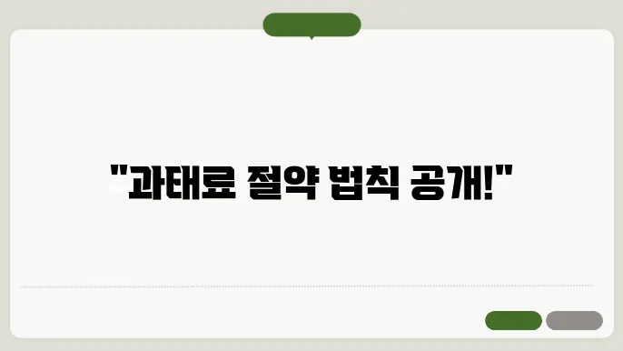 과속 단속 기준