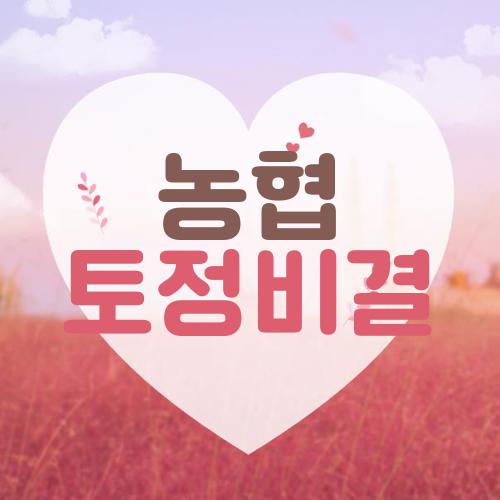 농협 토정비결