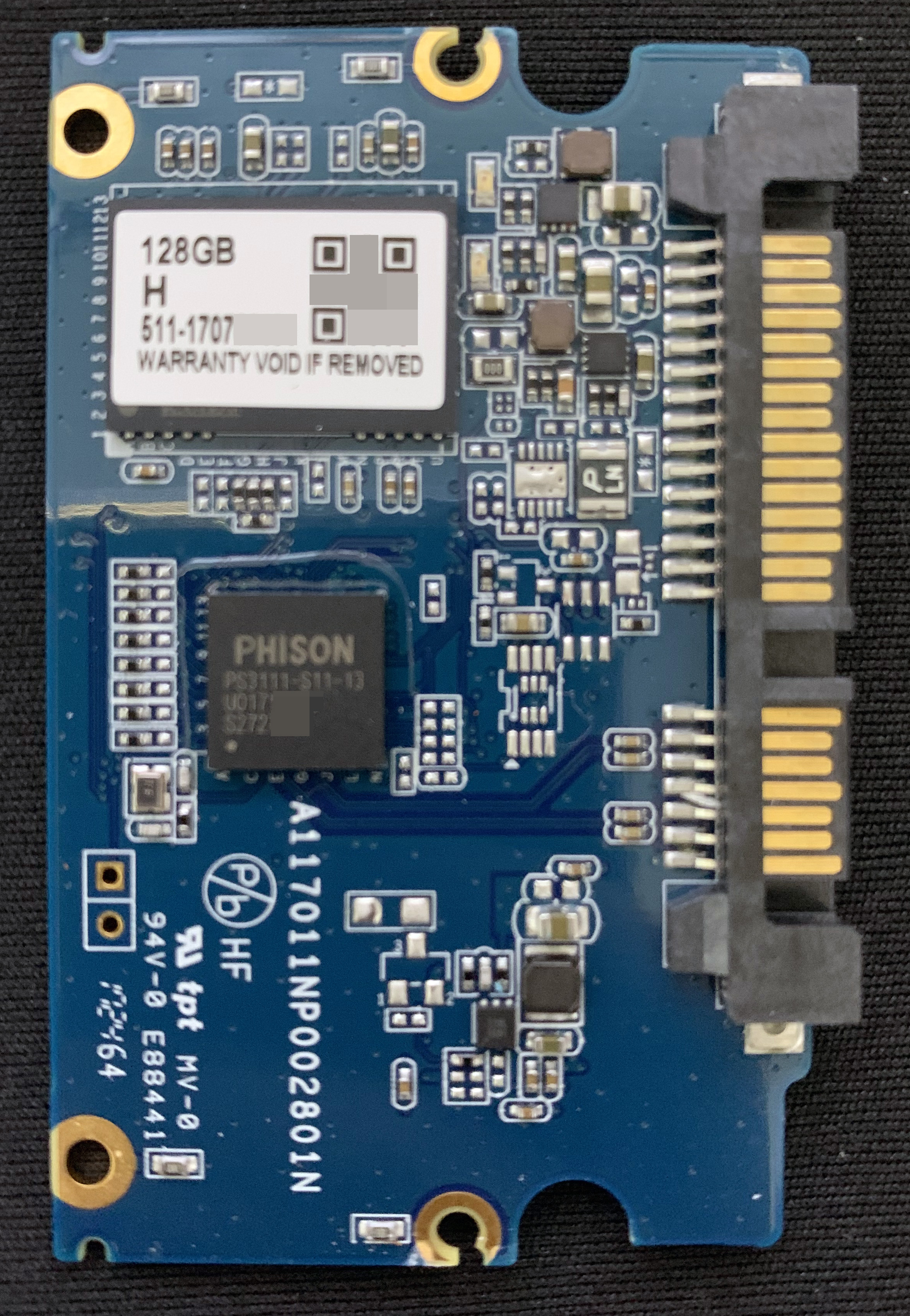 PNY CS1311b 128GB (SSD7CS1311B-128-RB) PCB