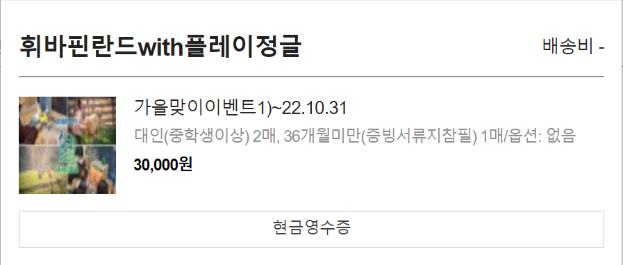 휘바핀란드 with 플레이정글