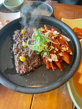 발효밥상 떡갈비 돼지갈비