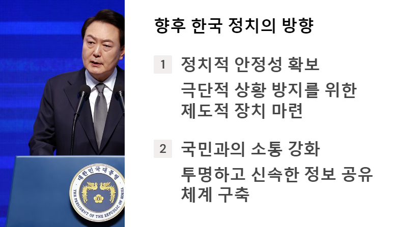 향후 한국 정치와 민주주의의 방향