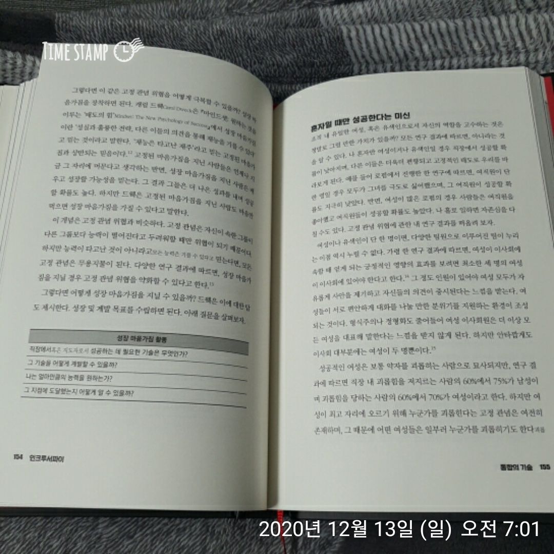  인크루서파이, 성장 마음가짐