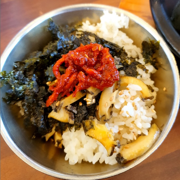 전복밥