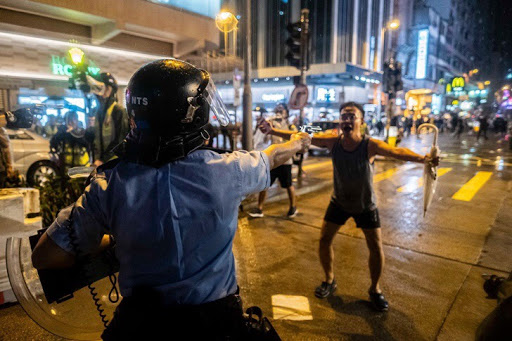 홍콩 시위 이유 현장