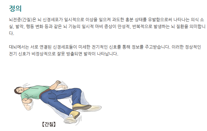 뇌전증 설명