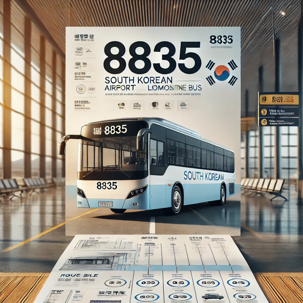 8835번 공항버스 시간표&amp;#44; 공항버스 8835 예매 2
