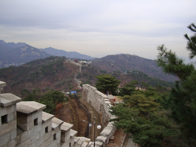  서울 인왕산, 북악산 [무악동~인왕산~북악산~경북궁]