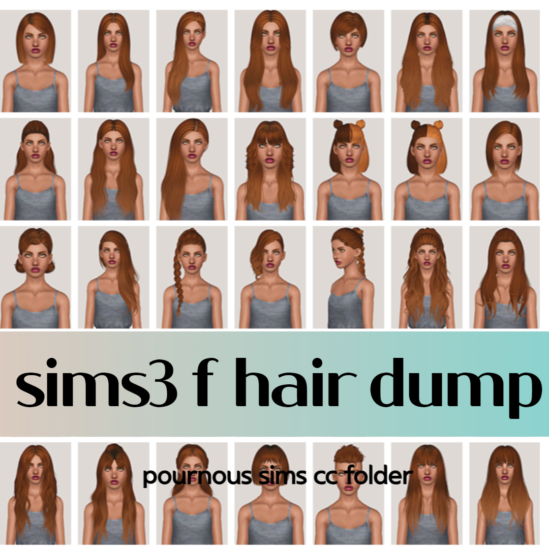 sims3 hair retextrue