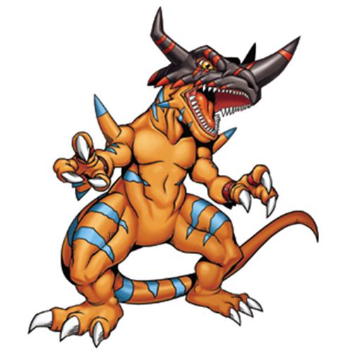  [디지몬도감] 지오그레이몬 ジオグレイモン GEOGREYMON GEOGREYMON