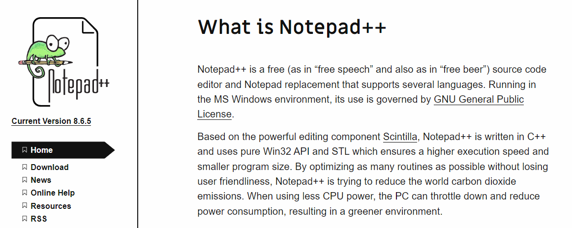 노트패드++(Notepad++) 공식 다운로드: 가벼운 무료 에디터!