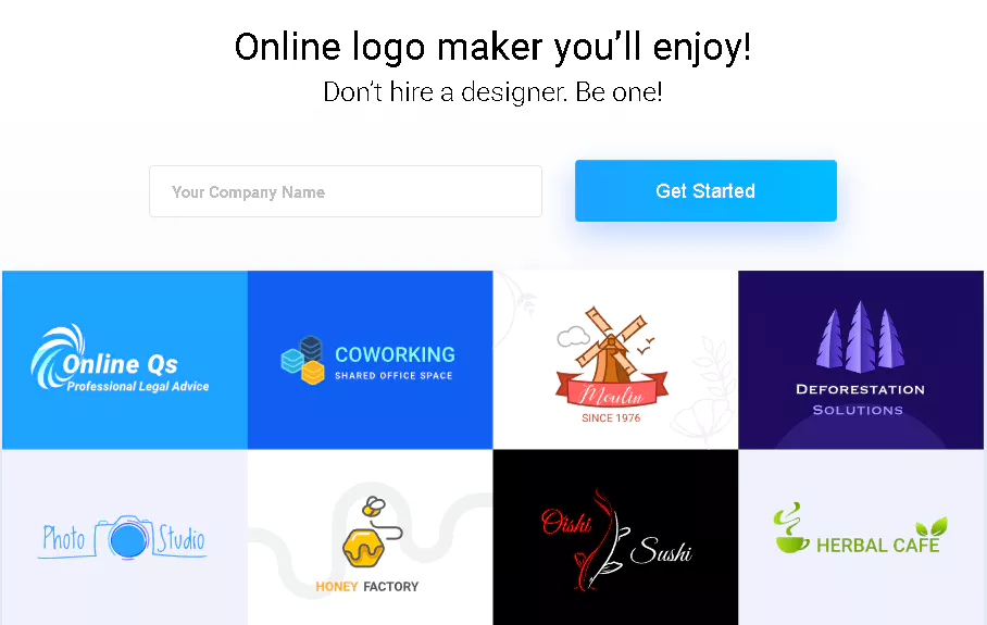 Logotype Maker 사이트