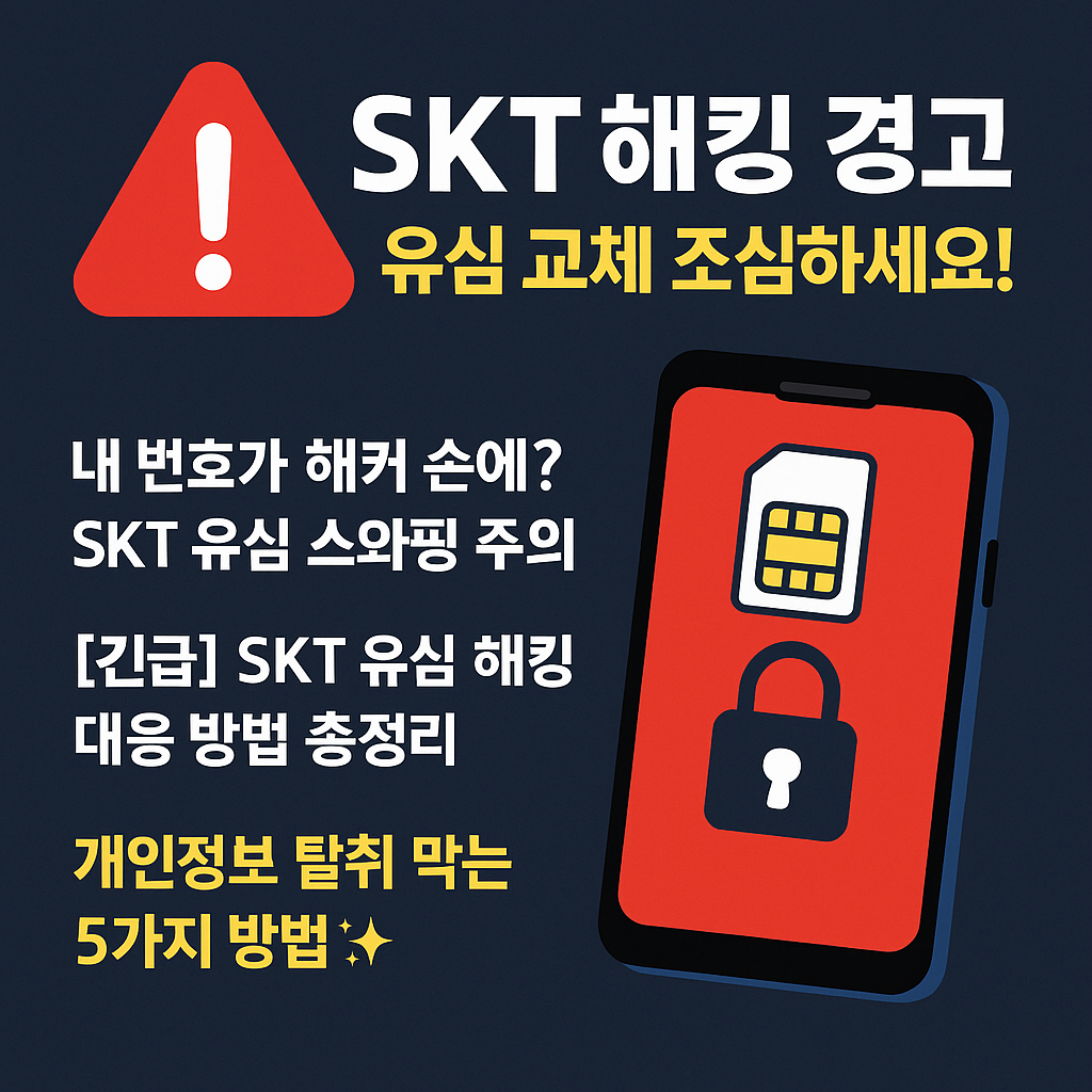 SKT해킹 경고