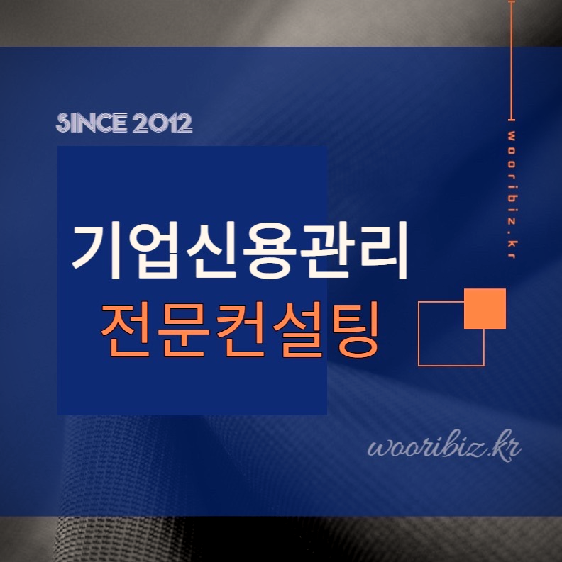  기업신용관리 전문 컨설팅 회사_단 하나만!!