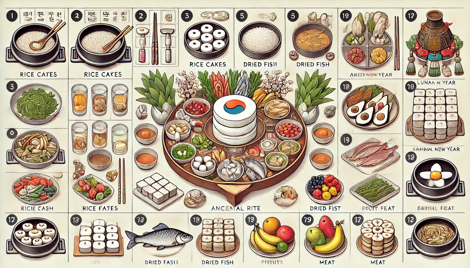 차례상 준비 시 유의 사항