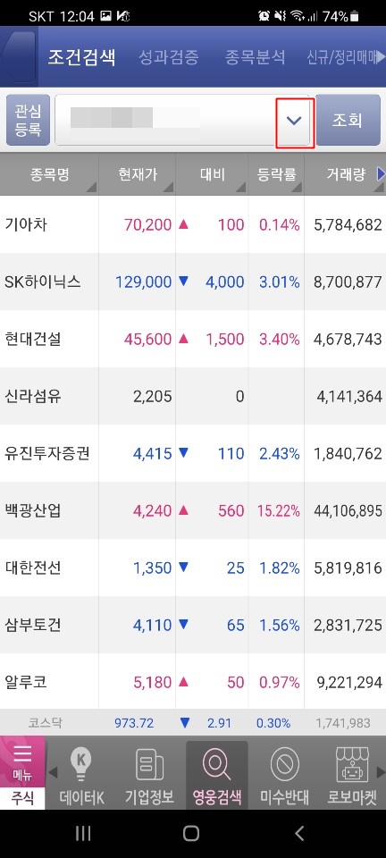 키움증권 영웅문 차트에서 수익을 올리는 방법!