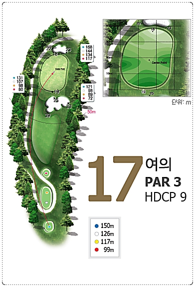 김해상록CC 여의 코스 17번 홀