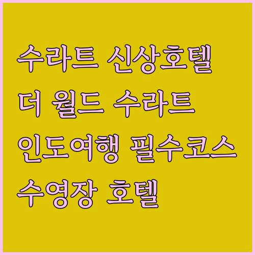 수라트 신상 호텔, 더 월드 수라트에