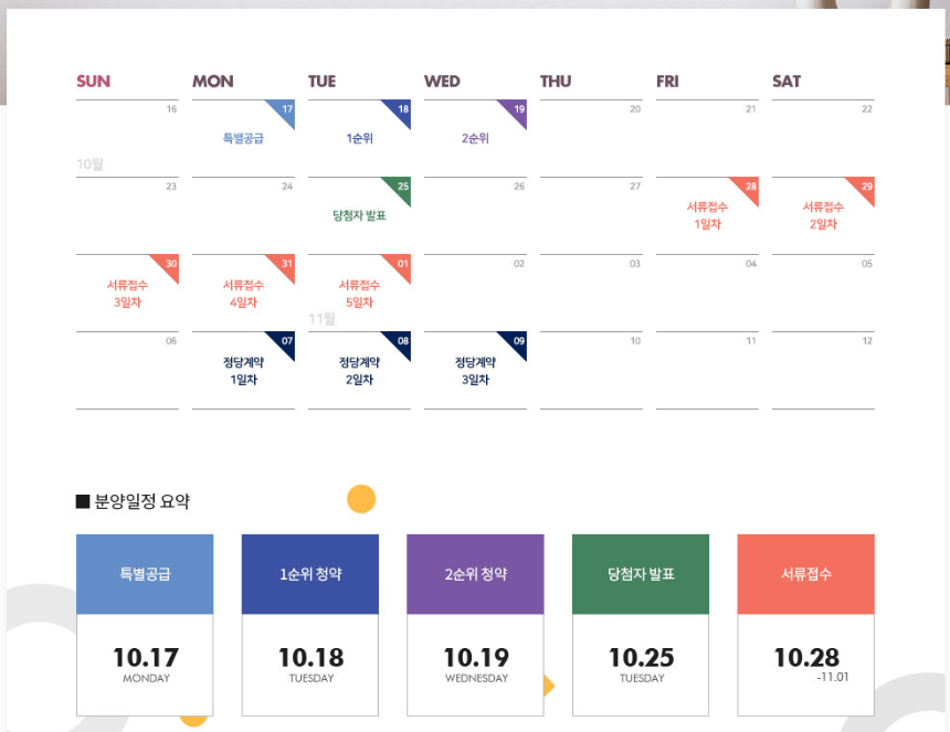 영종국제도시 제일풍경채 디오션 분양일정