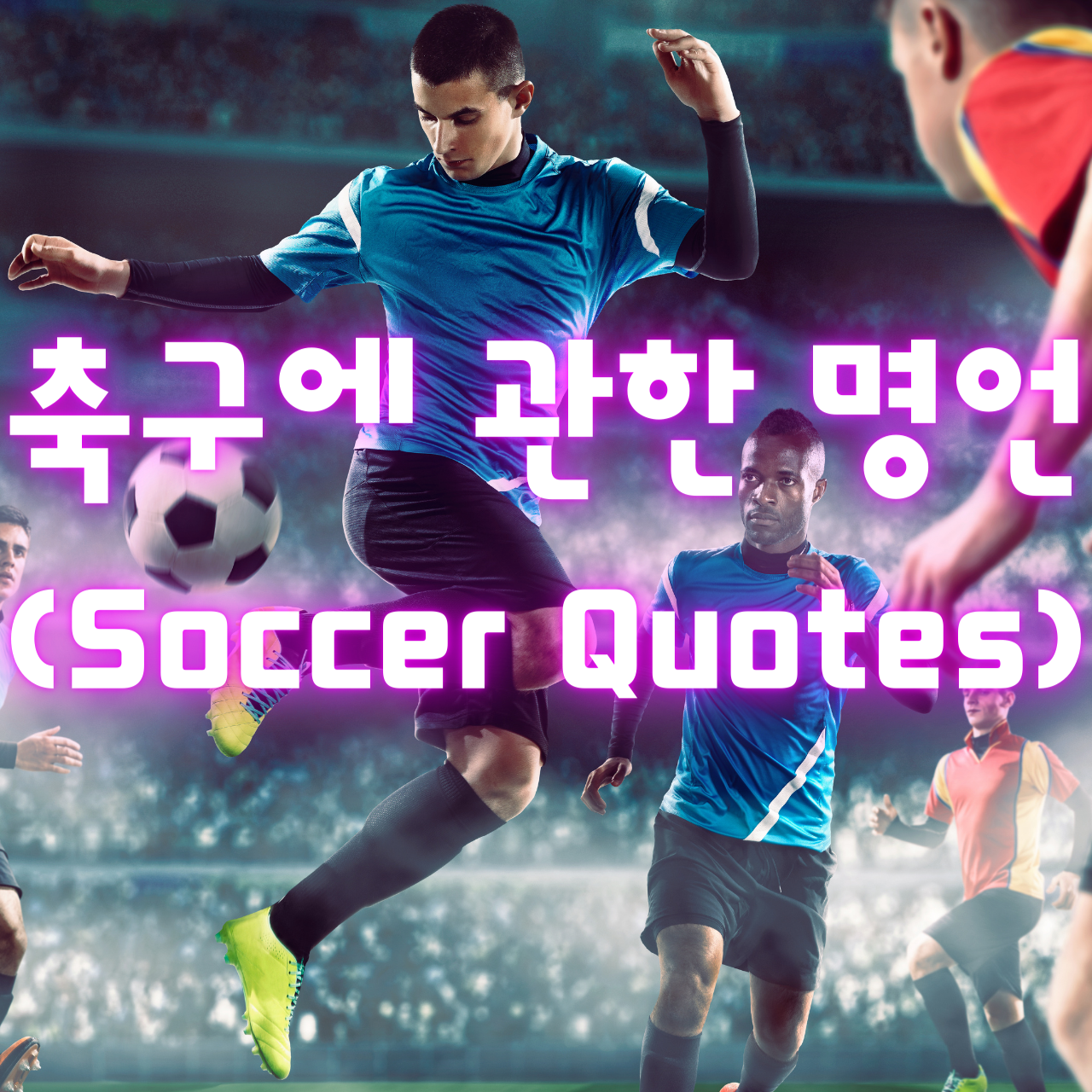 축구에 관한 명언 (Soccer Quotes)