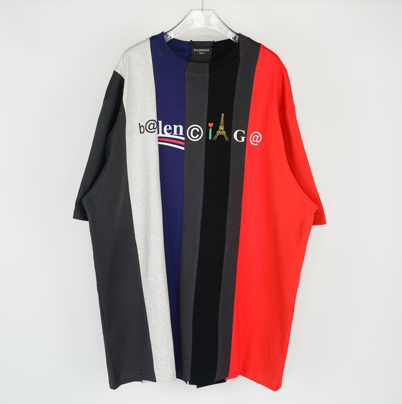  [BALENCIAGA] 발렌시아가 컷 업 반팔 티셔츠 661591 TKVB2 8470