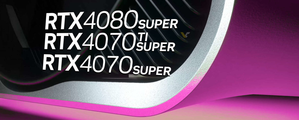  지포스 RTX 40 SUPER 시리즈, 2024년 1월 발표 및 출시 예정 루머 정리(4070 SUPER, 4070Ti SUPER, 4080 SUPER)