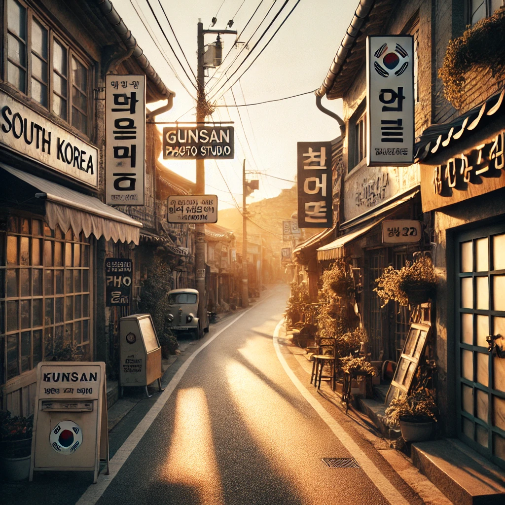 군산 뒷 골목