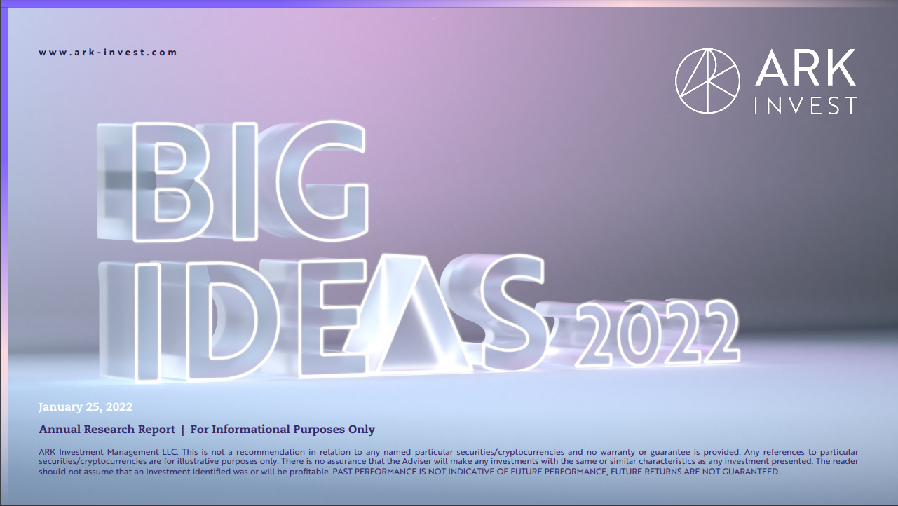 Big ideas 2022