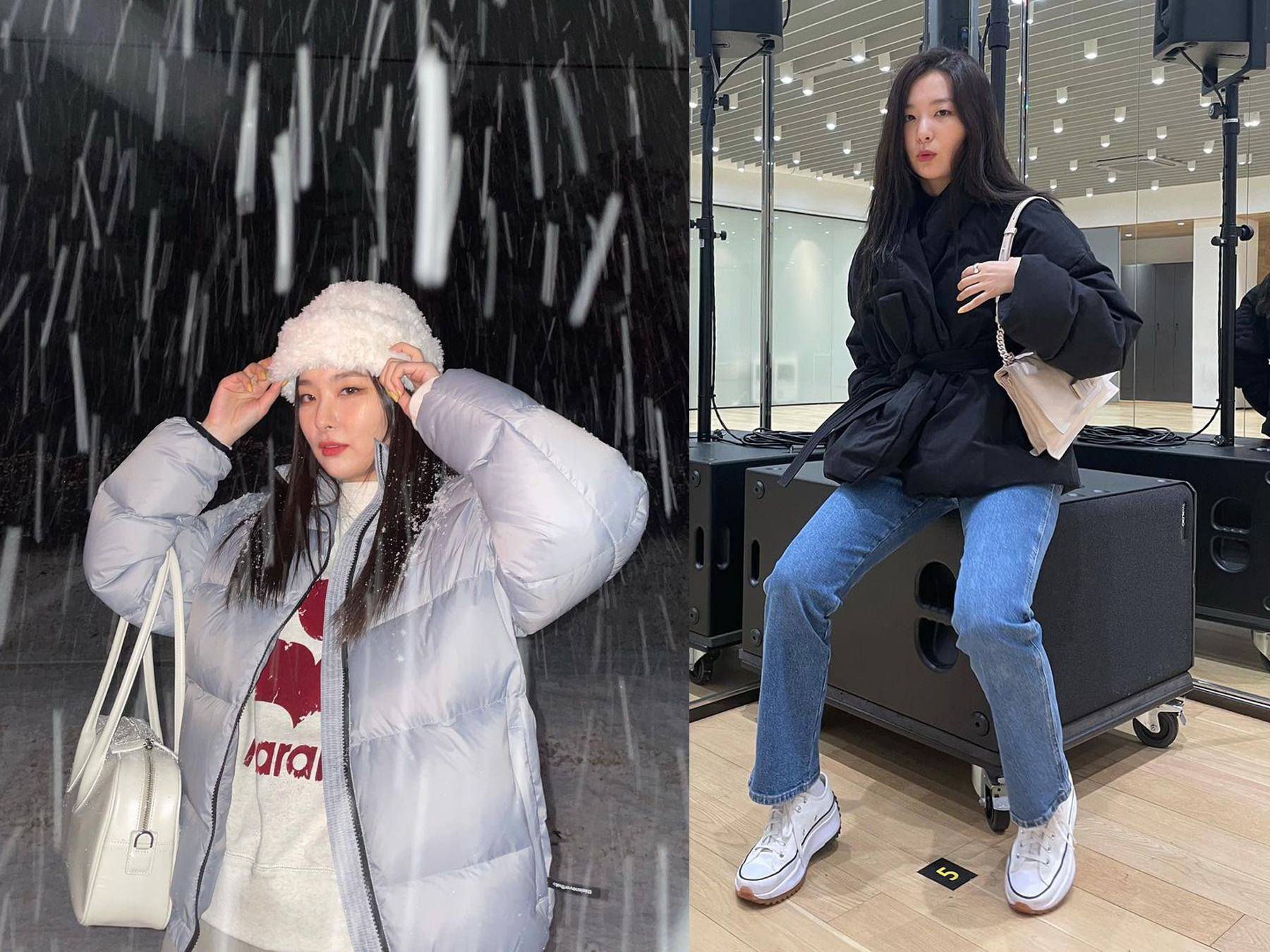  레드벨벳 슬기 인스타그램 패션 (Ferragamo, ISABEL MARANT, Recto, TheOpen Product, thisisneverthat)