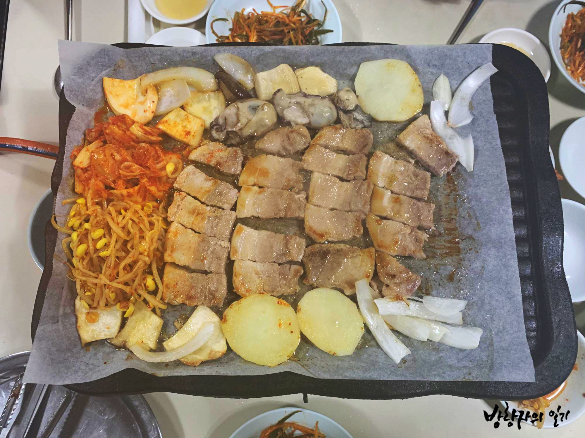  경남 통영 강구안 현지인 맛집 추천 '서울 삼겹살'ㅣ돼지고기와 굴의 만남
