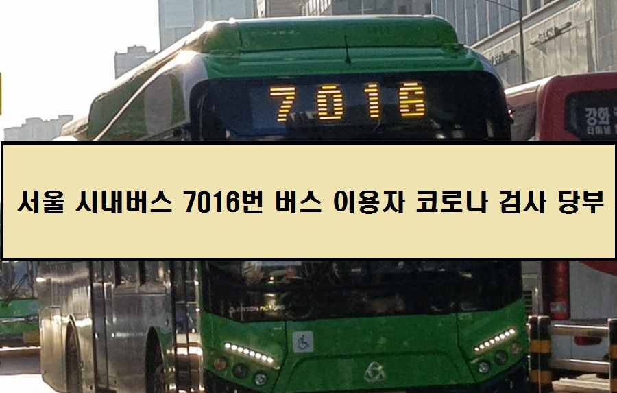  [폭발적 확산] 7016번 버스 코로나 확진 정리! (Feat. 서울 신규 코로나 확진 197명... 경찰서, 버스기사 감염)