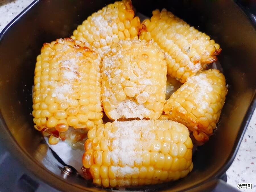 마약-옥수수-초당-옥수수-버터구이-에어프라이어-요리